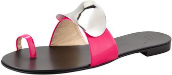 Giuseppe Zanotti Mirrorshield Neon Flats - Lyst