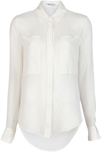 T By Alexander Wang Combo Shirt - Lyst