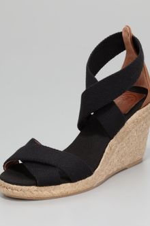 Tory Burch Adonis Stretch Espadrille Wedge - Lyst