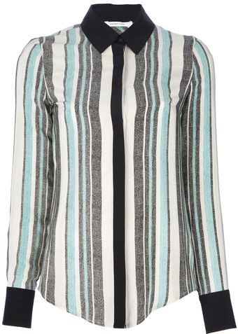 10 Crosby by Derek Lam Stripe Shirt - Lyst