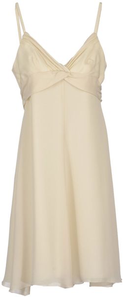 Armani Short Dress - Lyst