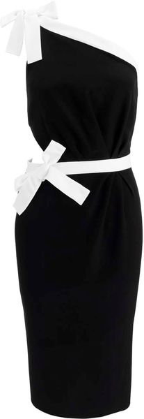 Azzaro Silk One Shoulder Dress - Lyst