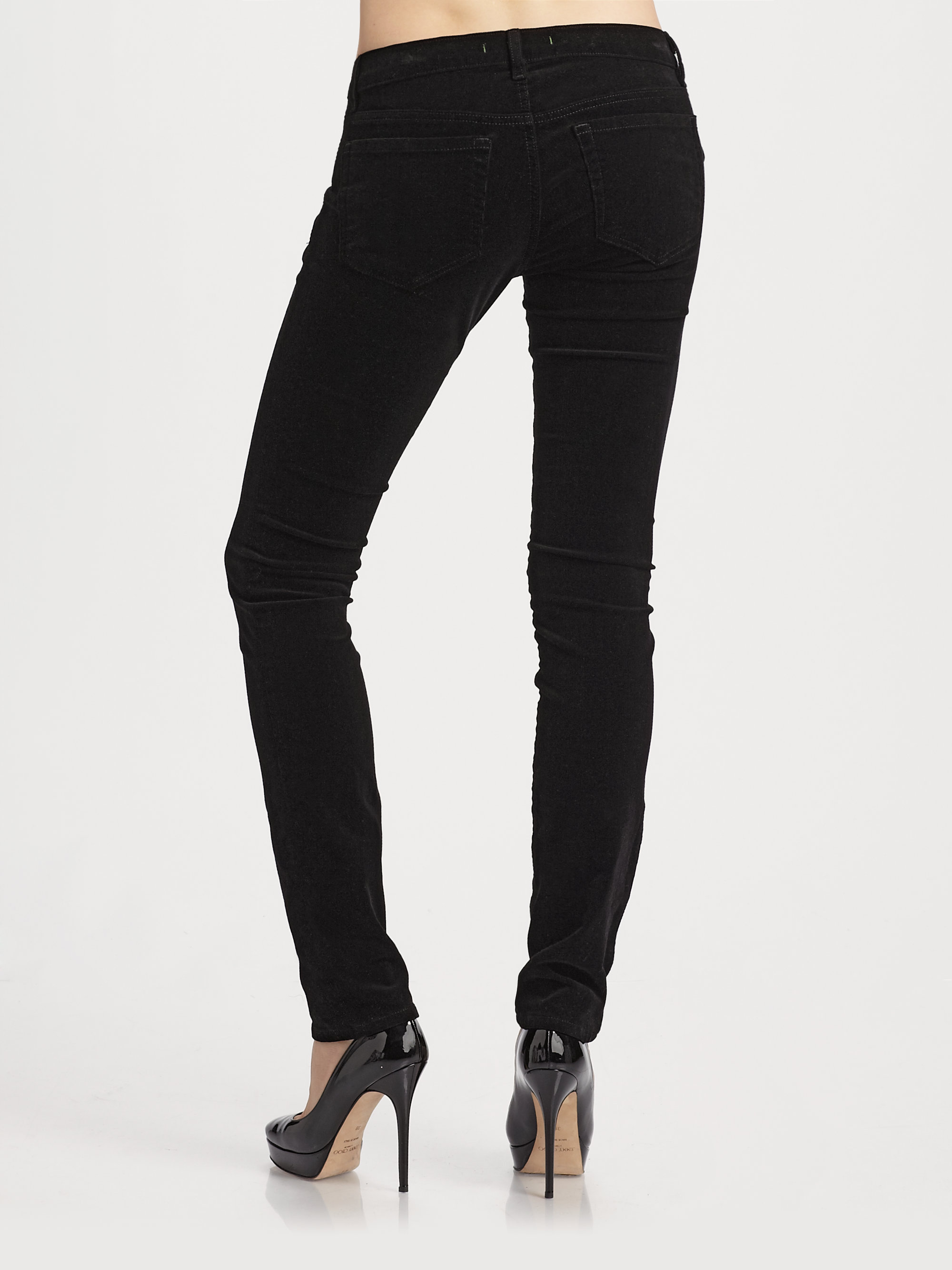 J Brand Maternity Corduroy Pants in Black Lyst