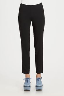 Jil Sander Navy Slim Wool Pants - Lyst