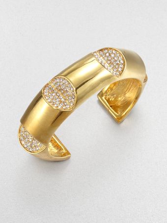 Kara By Kara Ross Sparkle Cuff Bracelet - Lyst