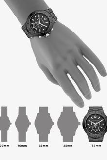 Michael Kors Stainless Steel Chronograph Watch - Lyst