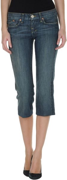 Rock & Republic Denim Capris - Lyst