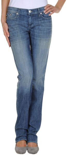 Rock & Republic Denim Trousers - Lyst