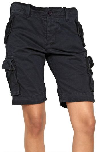 Superdry Cotton Cargo Shorts - Lyst
