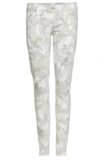 True Religion Casey Super Skinny Tie Dye Jeans - Lyst