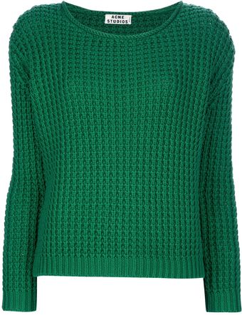 Acne Sapata Solid Sweater - Lyst