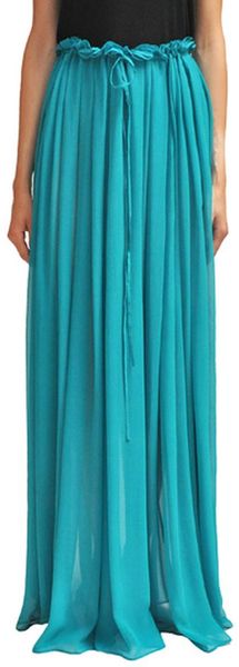 Amen Silk Skirt - Lyst