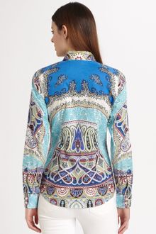 Etro Finial Paisley Print Shirt - Lyst