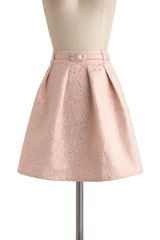 ModCloth Sweep Me Off My Pleats Skirt
