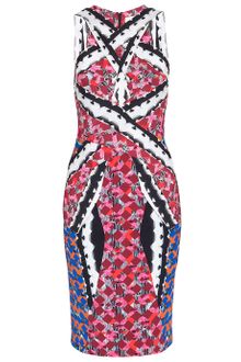 Peter Pilotto Peplum Dress - Lyst