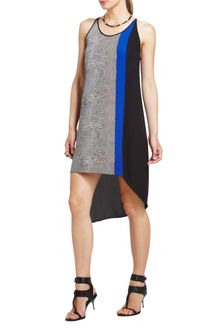 BCBGMAXAZRIA Cici Asymmetrical Tank Dress - Lyst