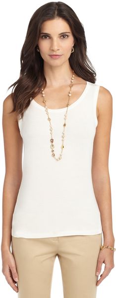 Brooks Brothers Knit Layering Tank - Lyst