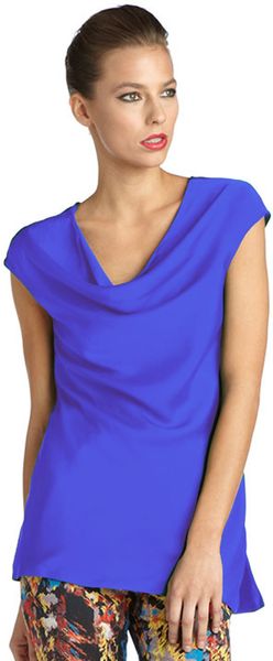 Catherine Malandrino Sleeveless Shell - Lyst