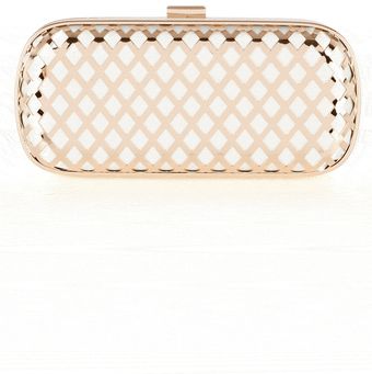 Coast Metallic Clutch Bag - Lyst