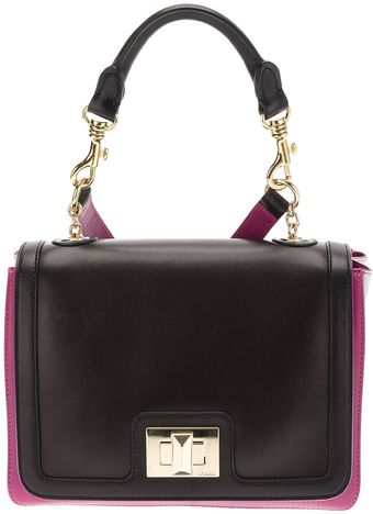 Emilio Pucci Calf Leather Shoulder Bag - Lyst