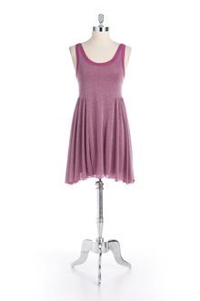 Free People Glitter Baby Doll Dress - Lyst