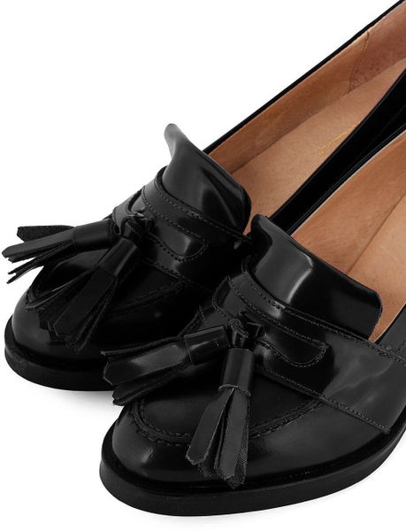 loafers mid heel