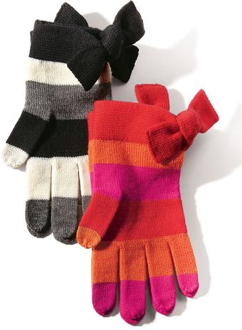 Kate Spade Big Apple Tech Gloves - Lyst