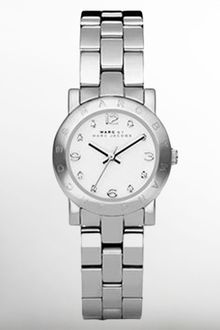 Marc By Marc Jacobs  Amy Mini Silver Watch - Lyst