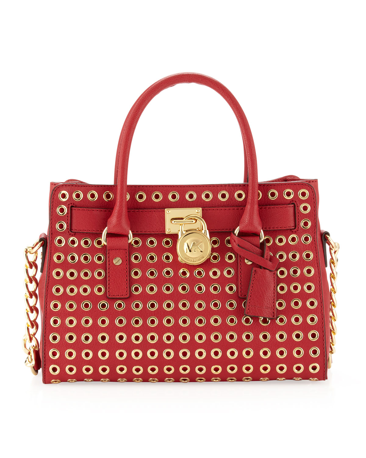 red tote bag michael kors