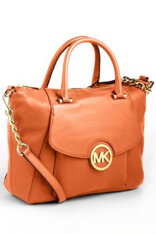 Michael by Michael Kors Fulton Leather Satchel Bag - Lyst
