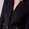 Zara Blazer with Zips in Black - Lyst
