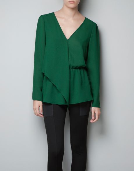 zara blouse