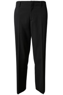 Jil Sander Cropped Virgin Wool Trousers - Lyst