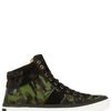 Jimmy Choo Camouflage Pony Skin High Top Sneakers in Green for Men (camouflage) - Lyst