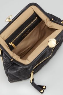 Marc Jacobs Stam Little Quilted Leather Crossbody Bag - Lyst