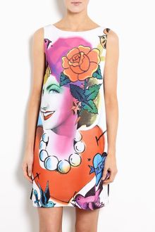 Moschino Cheap & Chic Carmen Print Shift Dress - Lyst