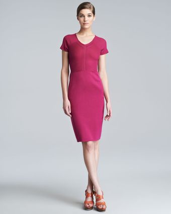 Narciso Rodriguez Stretchsilk Knit Dress - Lyst
