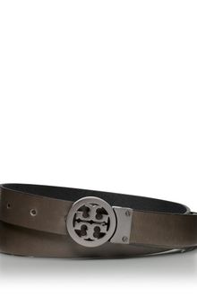 Tory Burch Rotating Logo Belt - Lyst