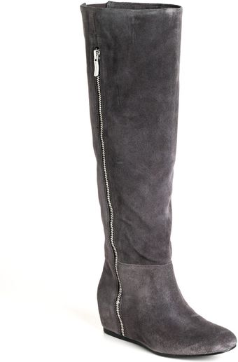 BCBGeneration Isanna 2 Wedge Suede Boots - Lyst