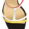 Christian Louboutin Arnold 100 Patent Leather Sandals in Multicolor (gold) - Lyst