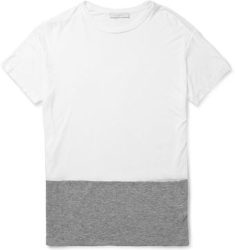 Richard Nicoll Richard Nicoll Panelled Cottonjersey Tshirt - Lyst