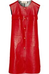 Marni Sleeveless Leather Coat