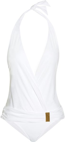 Melissa Odabash Lisbon Vfront Swimsuit - Lyst