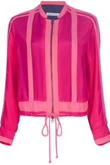 See By Chloé Paneled Chiffon Jacket - Lyst