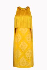 Stella McCartney Citrus Mix Cady Walker Dress