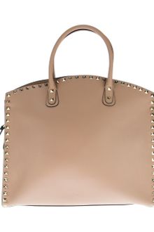 Valentino Studded Tote - Lyst