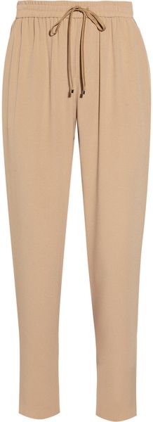 Vanessa Bruno Crepe Tapered Pants - Lyst