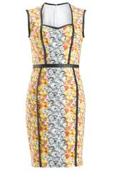 Yigal Azrouel Ikat Pencil Dress