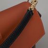 Fendi Striped Shoulder Bag in Brown - Lyst