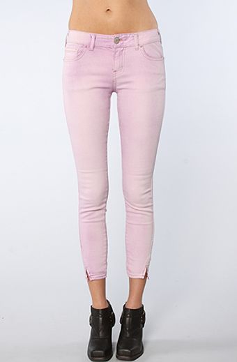 Free People Crop Skinny Pant - Lyst